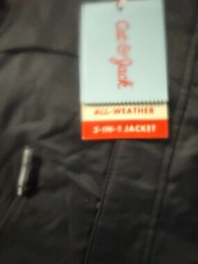 Cat & Jack Black boys 3 T All-Weather winter coat